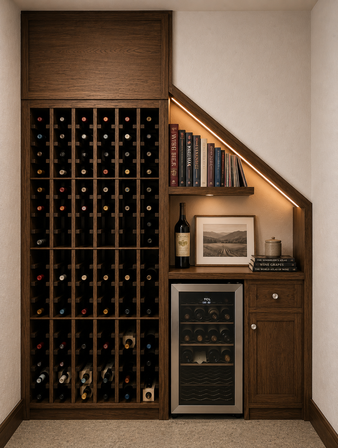 Under-Stair Wine & Storage — Columbus, OH